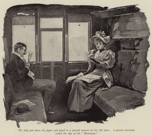Illusztráció a Csak egy novellához, Arthur Hughes alkotó: Gordon Frederick Browne