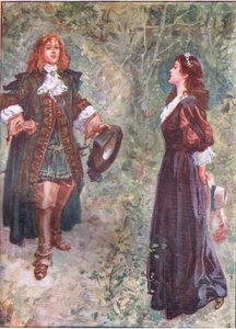 "Most kedvedre vagyok unokatestvéred?", Lorna Doone pub.by W & R Chambers Ltd., 1921 alkotó: Gordon Frederick Browne