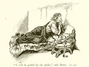 Robert Bruce és a pók alkotó: Gordon Frederick Browne