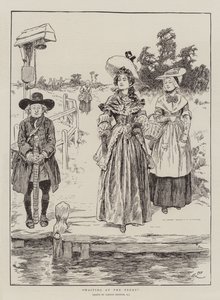 Várakozás a kompon alkotó: Gordon Frederick Browne