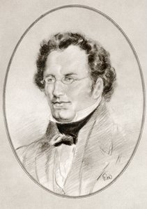 Franz Peter Schubert, a Nagy zeneszerzők élő életrajzaiból alkotó: Gordon Ross