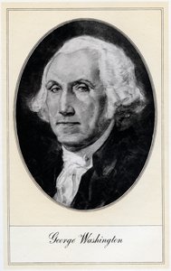 George Washington, az Egyesült Államok első elnöke, a XX. század elején.