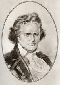 Ludwig van Beethoven a Nagy zeneszerzők élő életrajzaiból alkotó: Gordon Ross