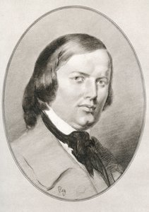 Robert Schumann, a Nagy zeneszerzők élő életrajzaiból. alkotó: Gordon Ross