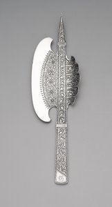 Fagylaltbalta, 1880 körüli (ezüst)