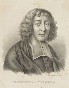 Baruch Spinoza portréja, c. 1830-1840. alkotó: Gottfried Küstner