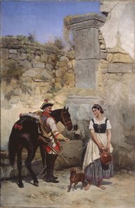 Jelenet a kútnál, 1890