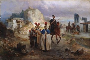 A fogságba esett francia férfiak 1814-ben, 1885-ben