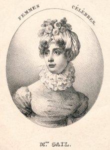 Mme. Gail, 19. század eleje.