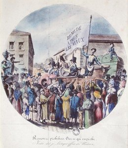 A sarlatán (színes litográfia)