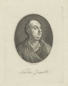 Niccolò Jommelli zeneszerző portréja 1714-1774.