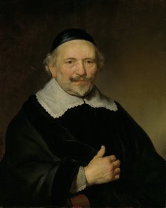 Egy férfi portréja, akiről azt gondolják, hogy Augustijn Wtenbogaert (1577-1655)