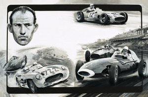 Stirling Moss alkotó: Graham Coton