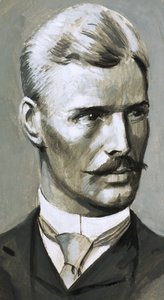 A rekordot döntő versenypálya. Hugh Locke-King alkotó: Graham Coton