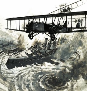 William Mitchell és az első világháború bombázói alkotó: Graham Coton