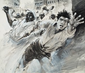 William Robinson, Egy amerikai utazó (gouache, papír)