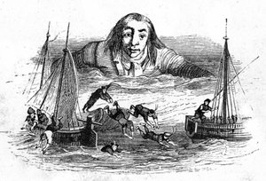 Illusztráció a Jonathan Swift által írt Gulliver utazásaihoz
