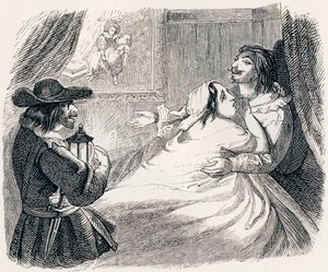 A férj, a feleség és a tolvaj - La Fontaine meséi alkotó: Grandville