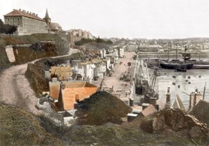 Grandville (Normandia, Franciaország): 1900 körüli képeslap