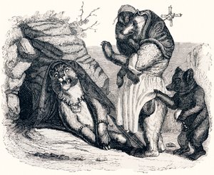 Az oroszlán és a medve (La lionne et l