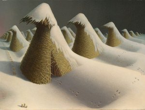 1940-41 január alkotó: Grant Wood