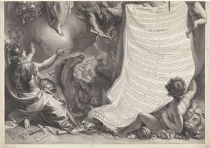 Lajos hatalmának allegóriája XIV