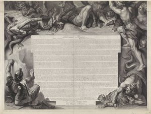 XIV. Lajos francia király allegorikus lovas portréja