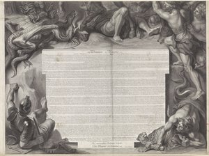 XIV. Lajos francia király allegorikus lovas portréja