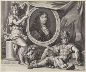 François-Michel Le Tellier portréja alkotó: Gérard Edelinck