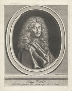 Jean Varin portréja alkotó: Gérard Edelinck