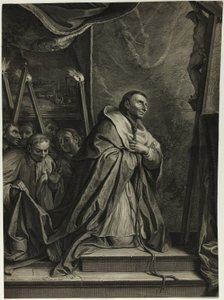 Szent Károly Borromeo alkotó: Gérard Edelinck