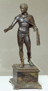 Hermész, a mahdiai víz alatti ásatások során találták, Kr.e. 100 körül (bronz)