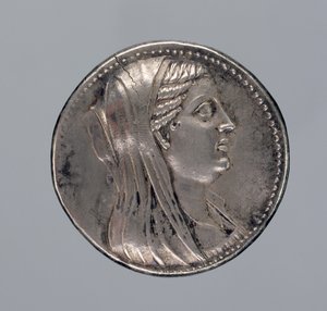 II. Bereniké ezüst Didrachmája (ezüst) (lásd még: 288290) alkotó: Greek