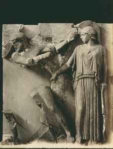Herkules munkássága, az olimpiai Zeusz templom metópja, ie 470-457 körül (márvány) alkotó: Greek