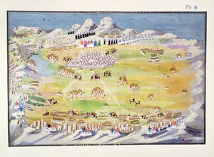 Tripolitza és a környező falvak csata, 8. tábla Makryjannis tábornok A görög szabadságharc képes történetéből alkotó: Greek School