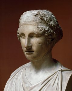 Sapho portréja (márványszobor)