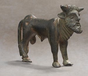 Görög bronz Acheloos, Kr. e. 500-450 körül. alkotó: Greek school