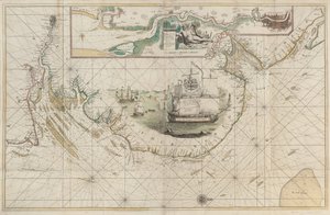 A keleti part diagramja a lincolnshire-i Bartontól a kenti Doverig