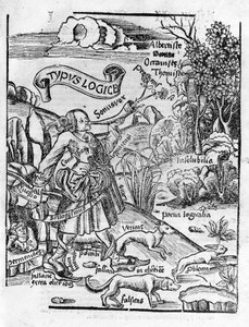 Liberal Arts: Logic – Gregor Reisch (1467-1525) „” Margarita Philosophica” című könyvében. Bála