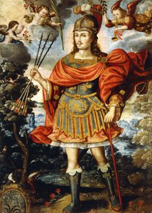 Szent Sebestyén, 1620 körül alkotó: Gregorio Gamarra