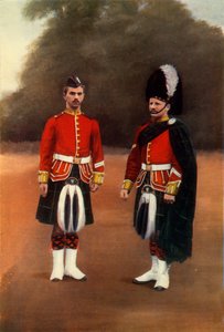 „A Gordon Highlanders közlegénye és tizedese”, 1900.