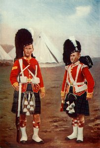„Szerant and Bugler, 1. Argyll and Sutherland Highlanders”, 1900.