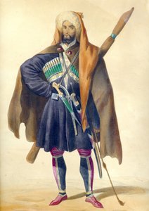Egy cserkesz a Kaukázus jelenetei, tájai, szokásai és viselete, 1840
