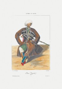 Kazbek oszétiai herceg A Kaukázus jelenetei, tájai, szokásai és viselete, 1840