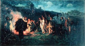 Szertartás az esküvő előtt, 1876