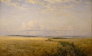 A lágyuló mezők, 1892 alkotó: Grigori Grigoryevich Myasoedov