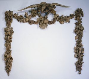 Fölültetős dekoráció, c. 1675-1677.