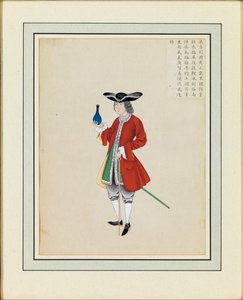 Külföldi portré, 1765 körül alkotó: Guanpeng Ding