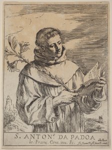 Páduai Szent Antal alkotó: Guercino