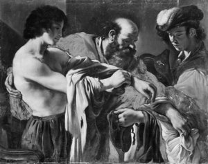 A tékozló fiú alkotó: Guercino